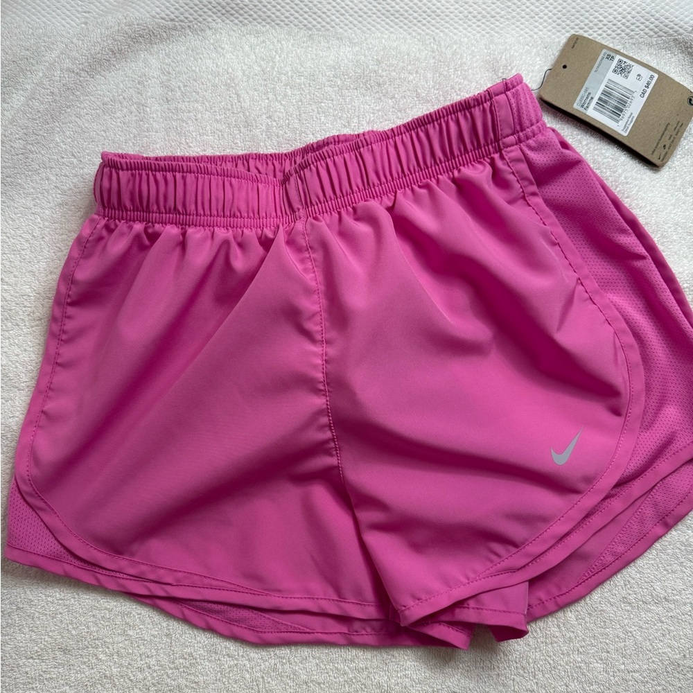 Nike Women's Dri-Fit Vibrant Pink Running Shorts